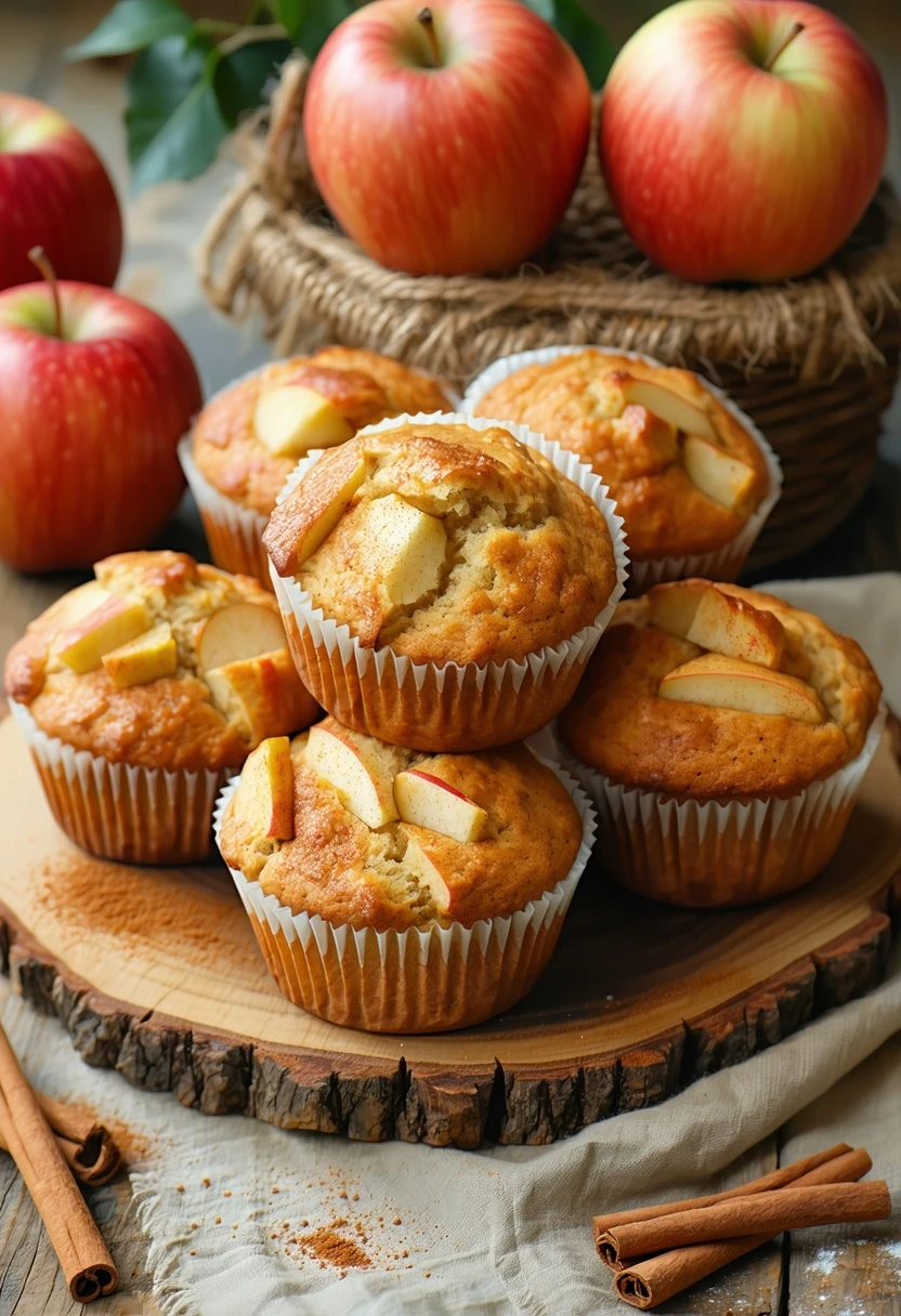Apple Cinnamon Muffins Recipe | Give Me Cookie