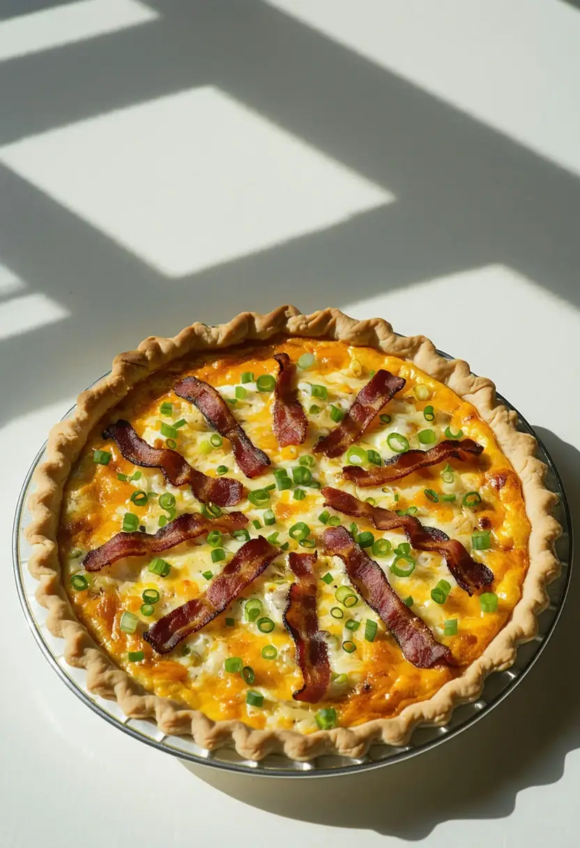 Recipe Image Bacon and Cheese Quiche