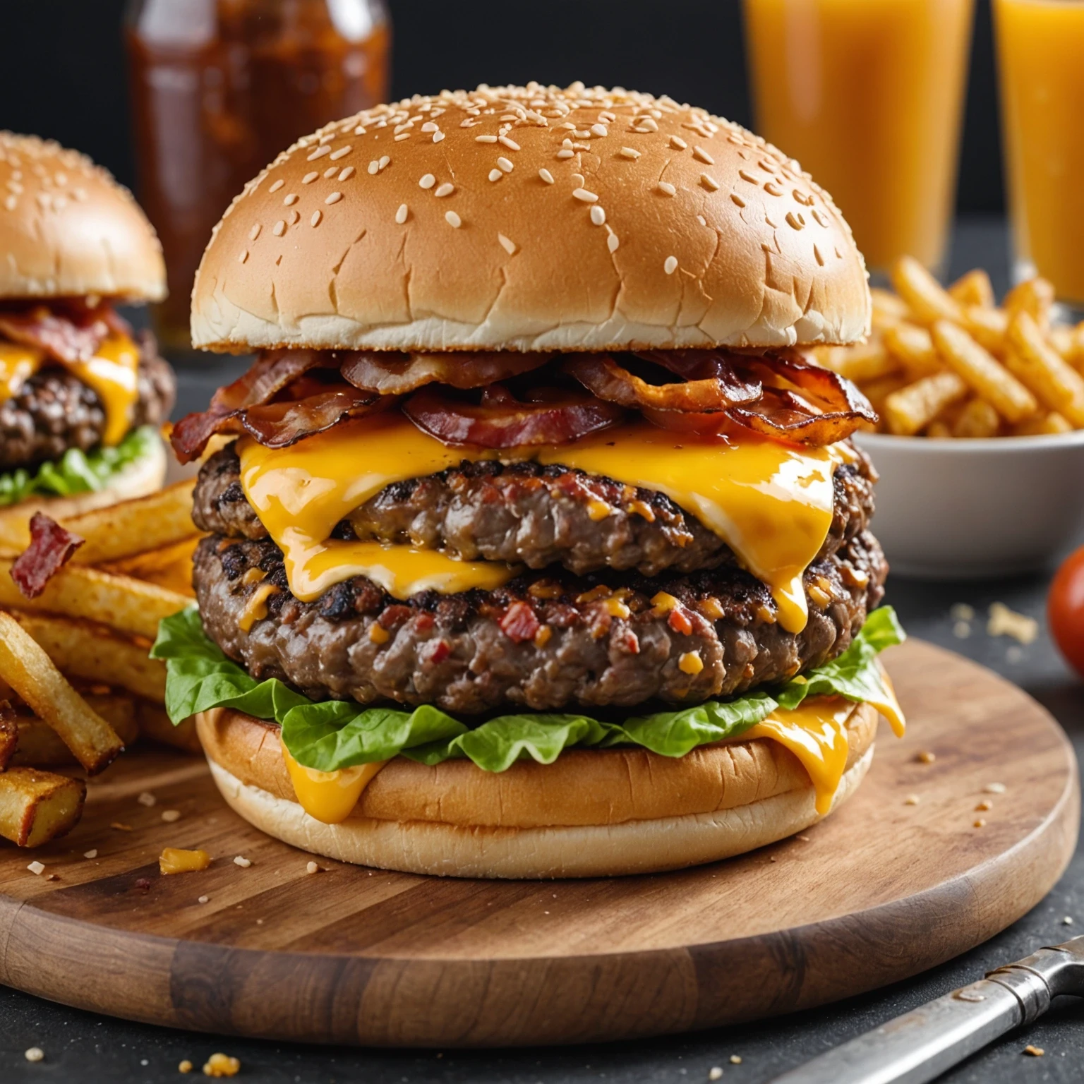 Recipe Image Bacon Cheeseburger