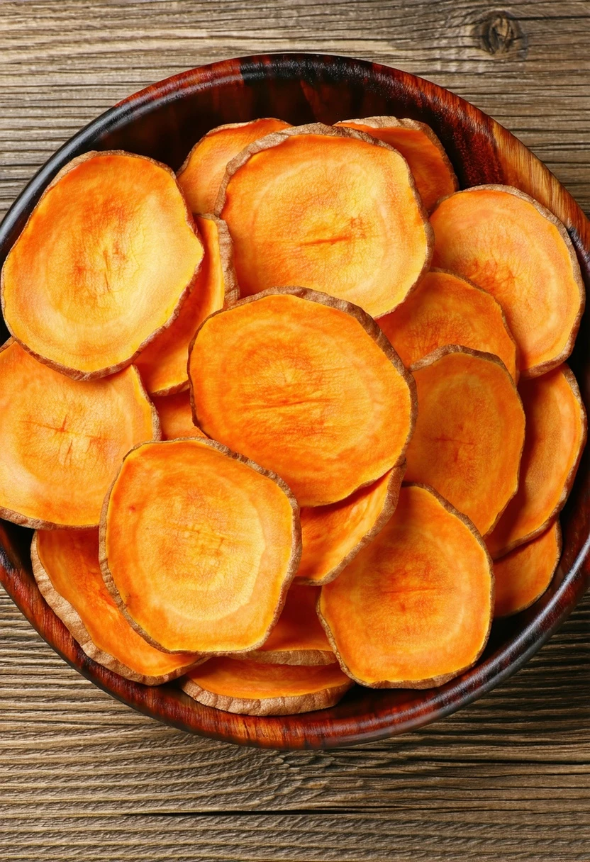 Recipe Image Baked Sweet Potato Chips