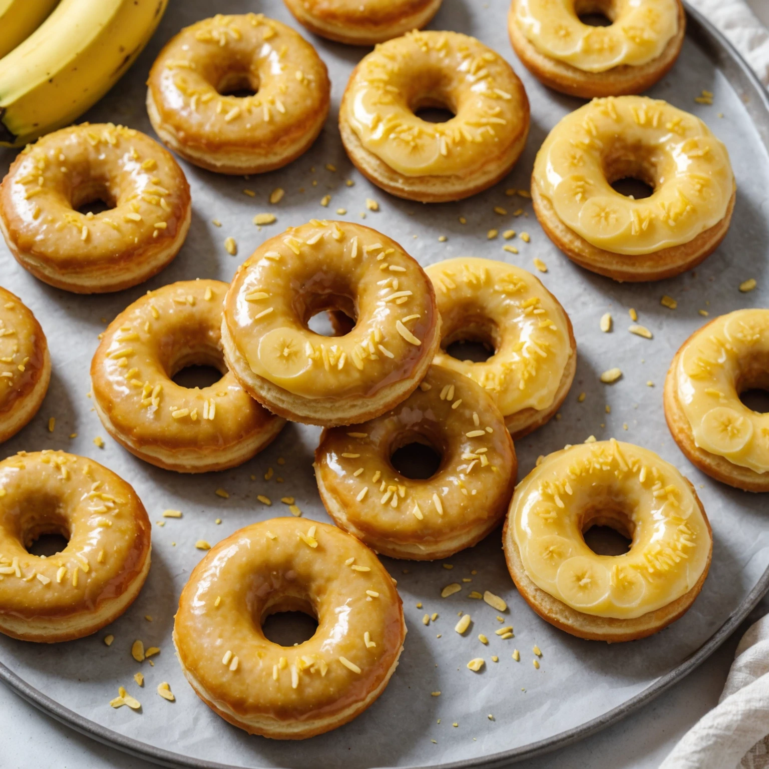 Recipe Image Banana Donuts