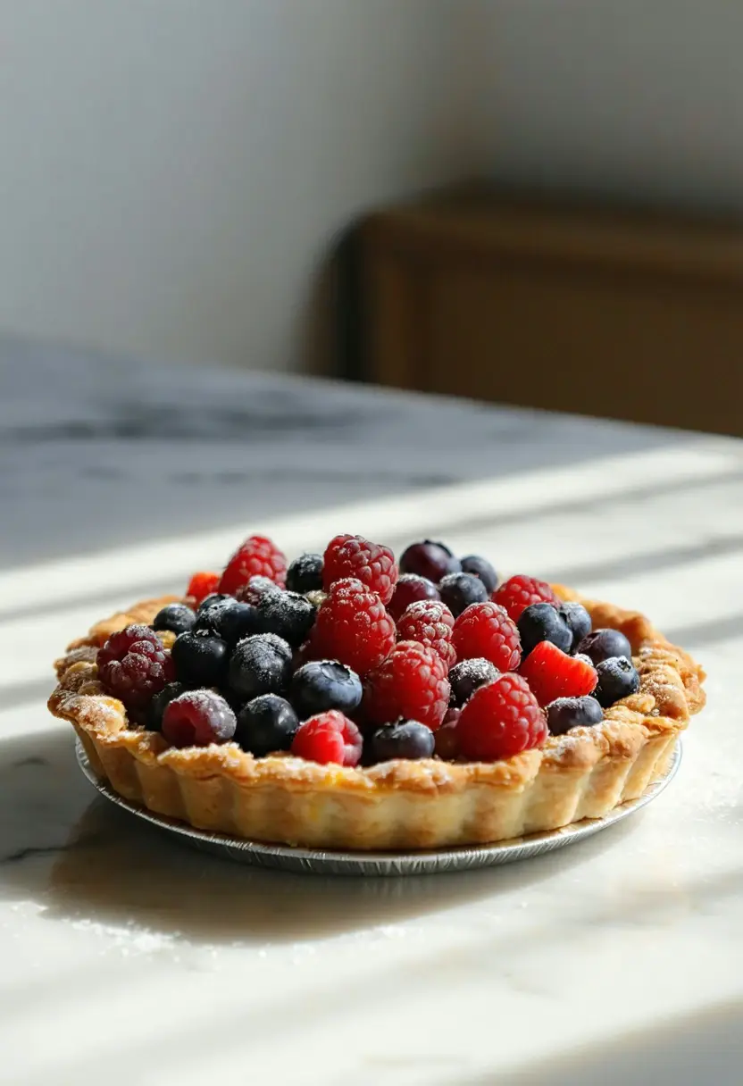 Recipe Image Berry Crumble Tart