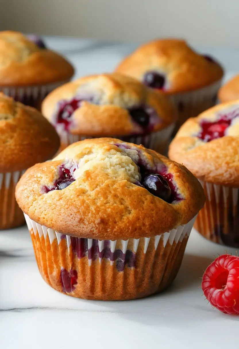 Berry Muffins Recipe | Give Me Cookie
