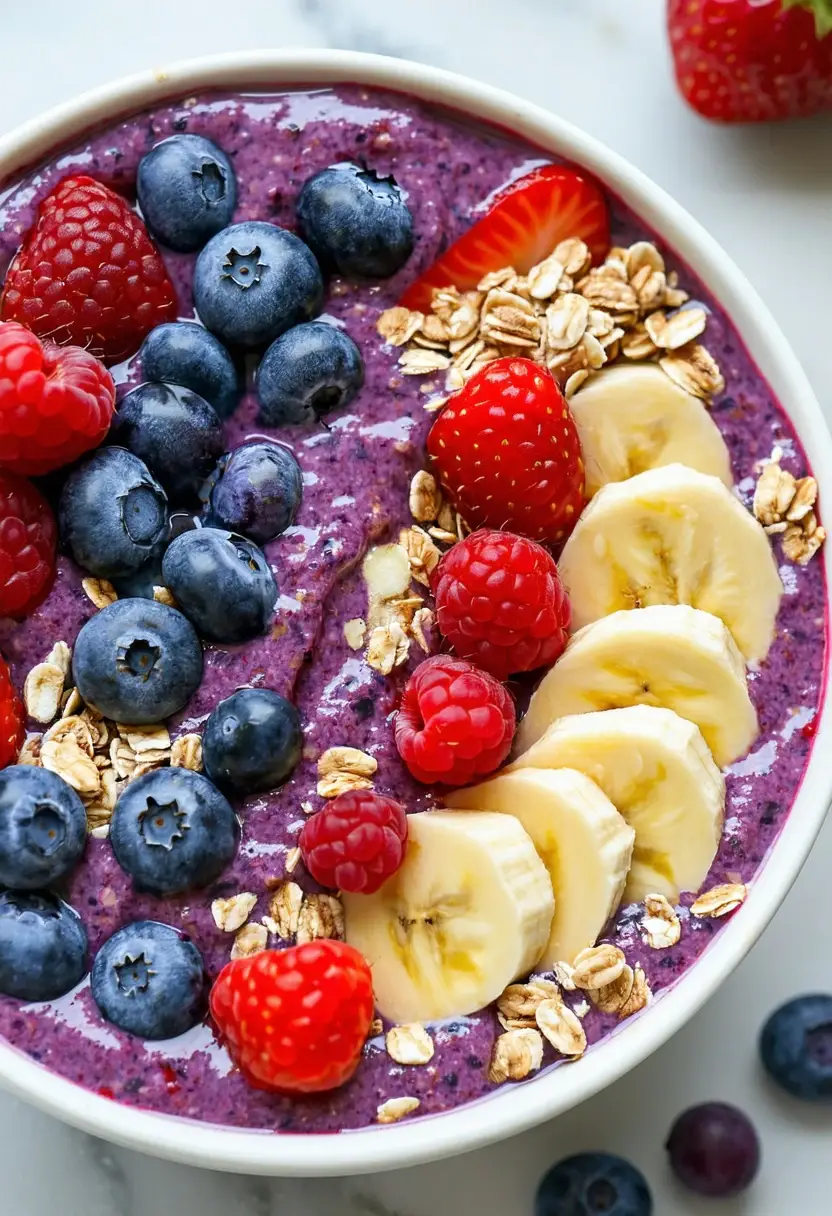Berry Smoothie Bowl Recipe | Give Me Cookie