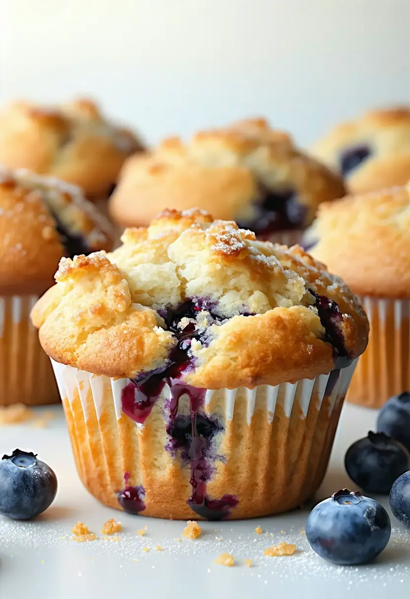 Recipe Image Blueberry Streusel Muffins