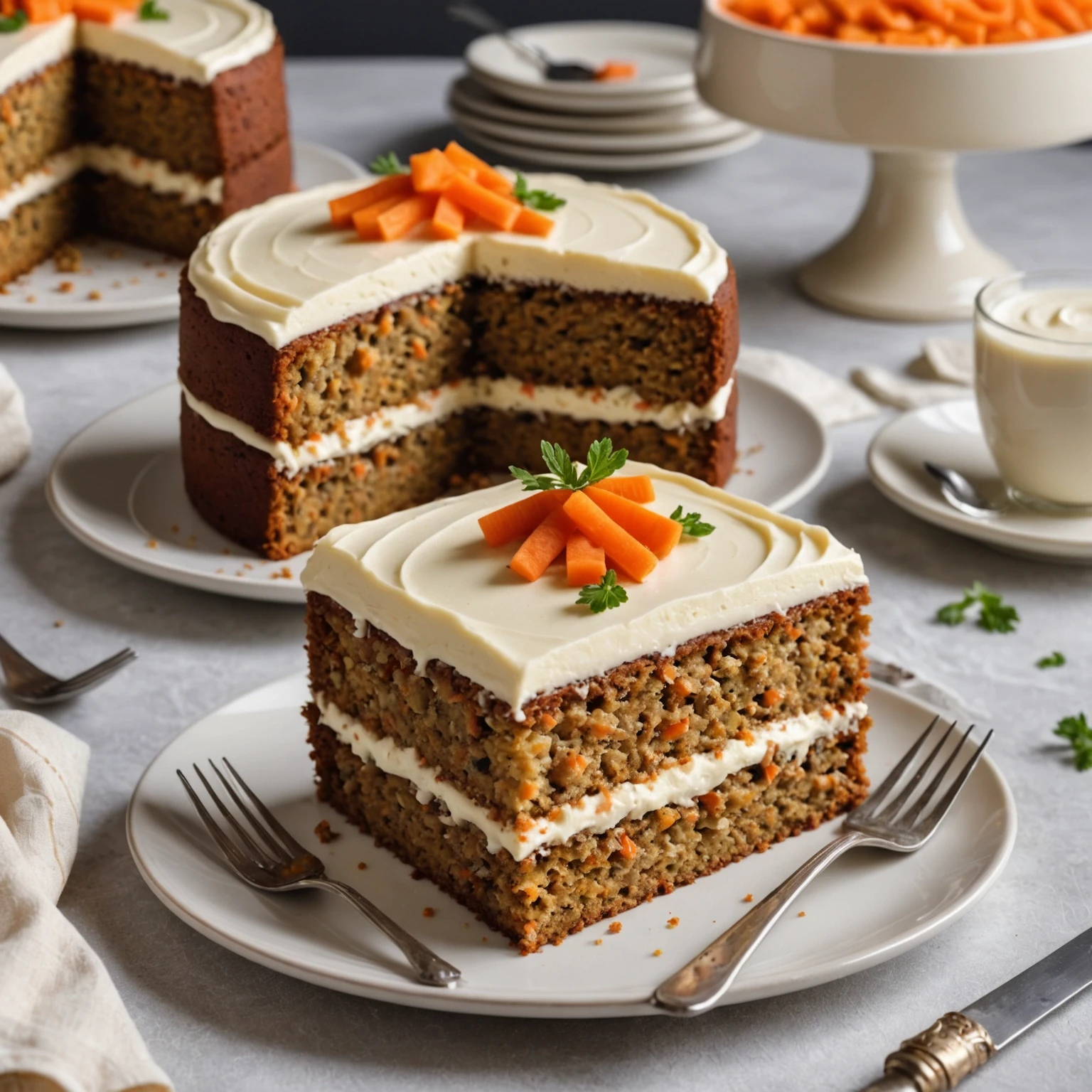 Recipe Image Carrot Cake with Cream Cheese Frosting