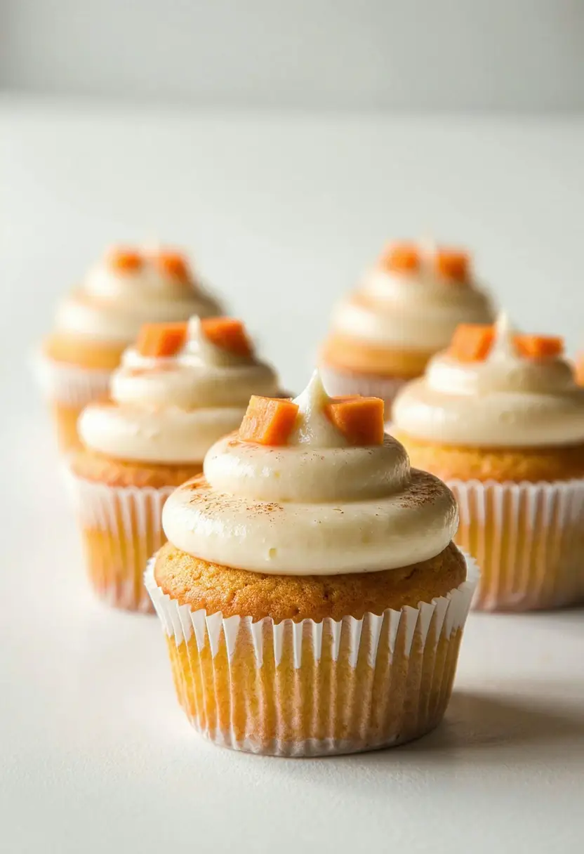 Recipe Image Carrot Cupcakes with Cream Cheese Frosting