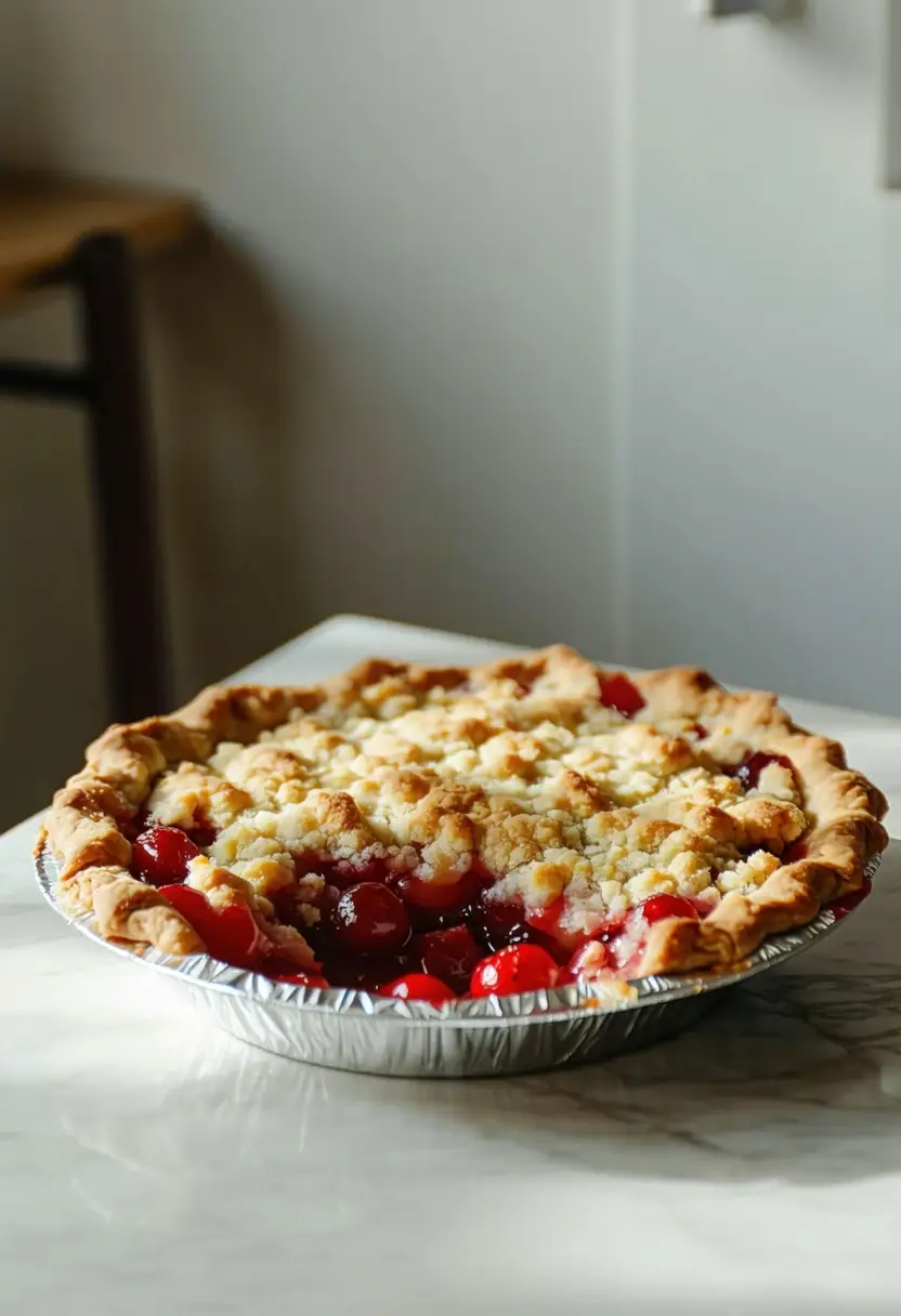 Recipe Image Cherry Crumble Pie