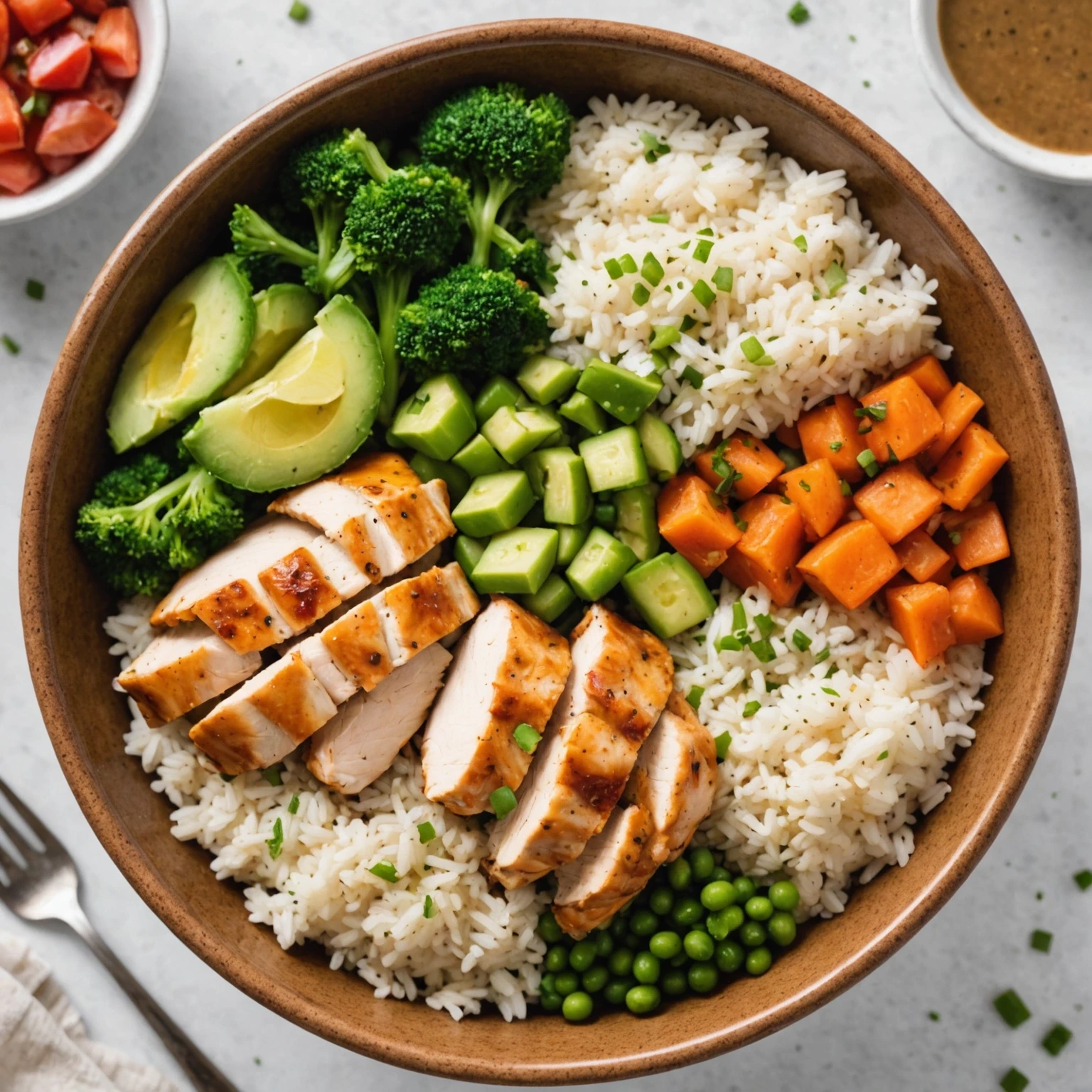 Recipe Image Chicken and Rice Lunch Bowl