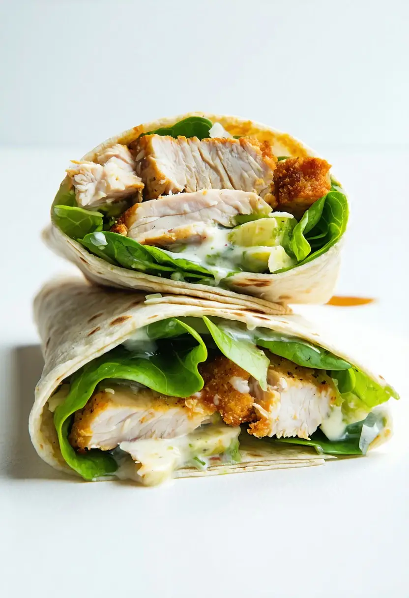 Recipe Image Chicken Caesar Wrap