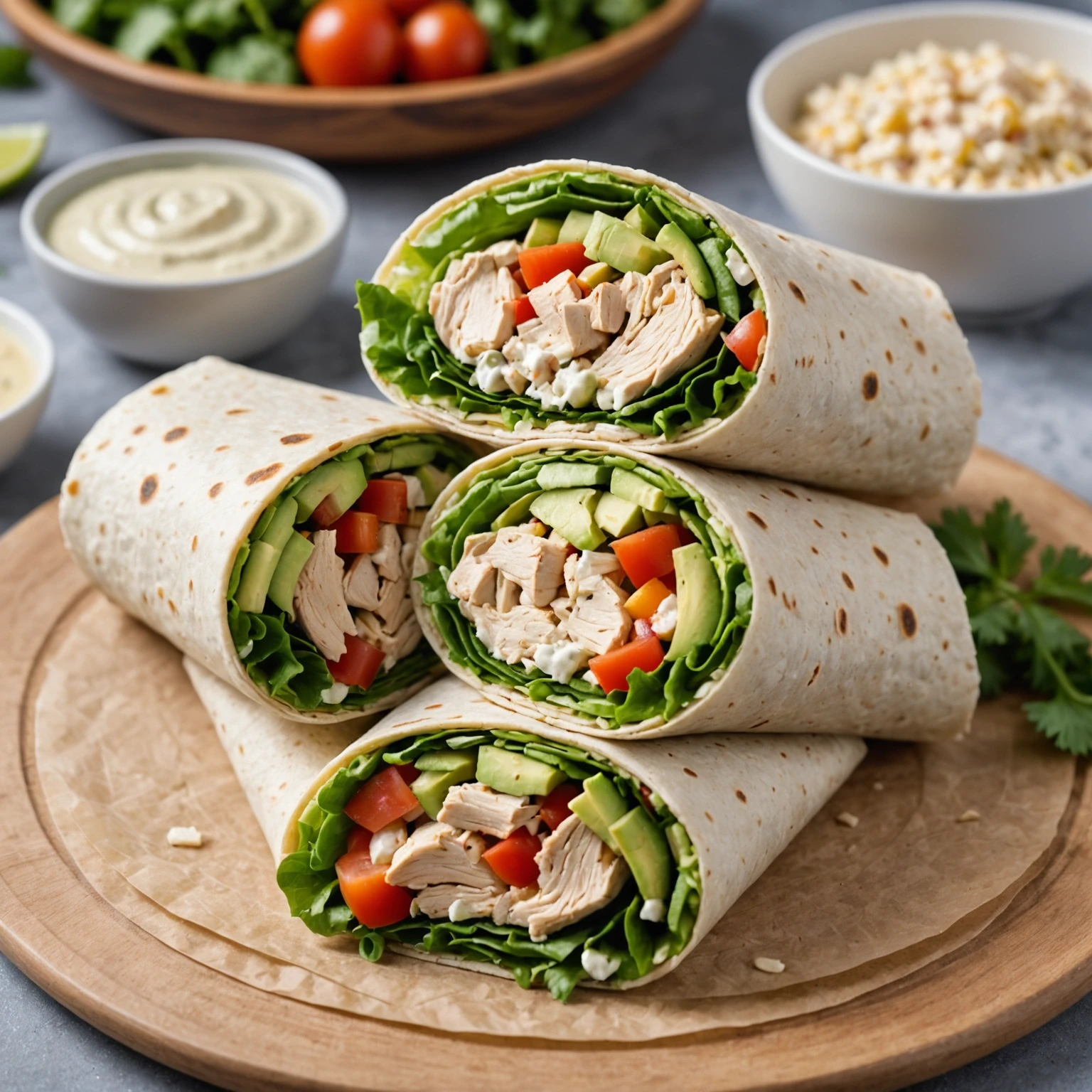 Recipe Image Chicken Salad Wrap