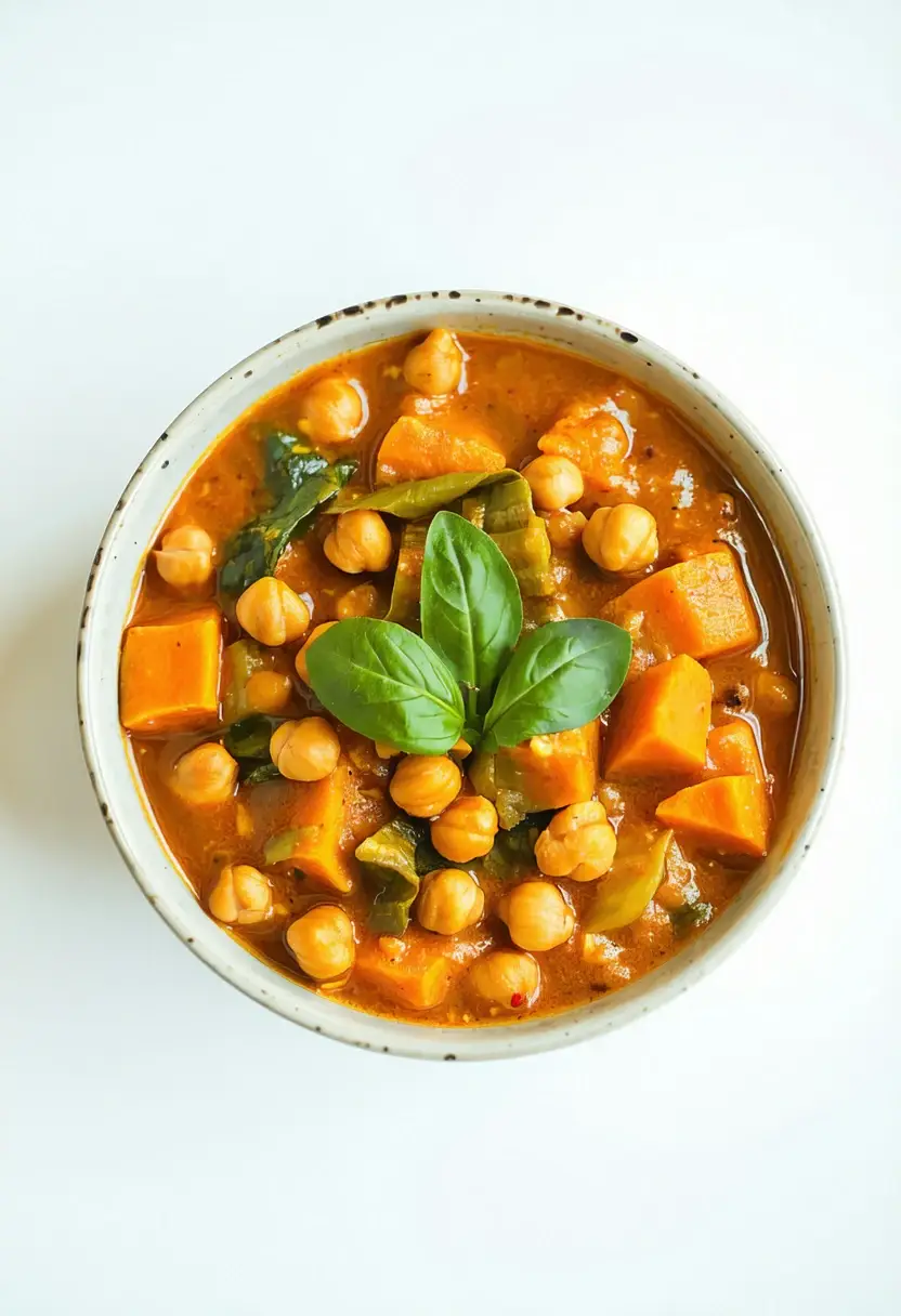 Recipe Image Chickpea and Sweet Potato Vegan Curry
