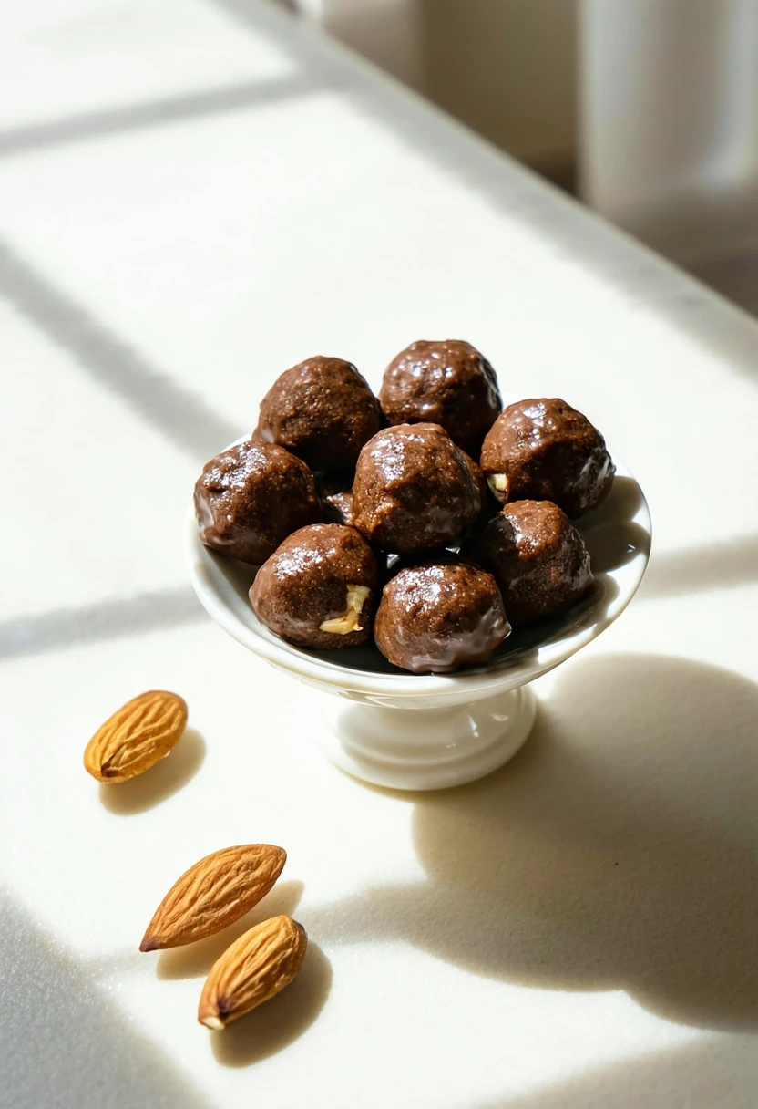 Recipe Image Chocolate Almond Energy Balls