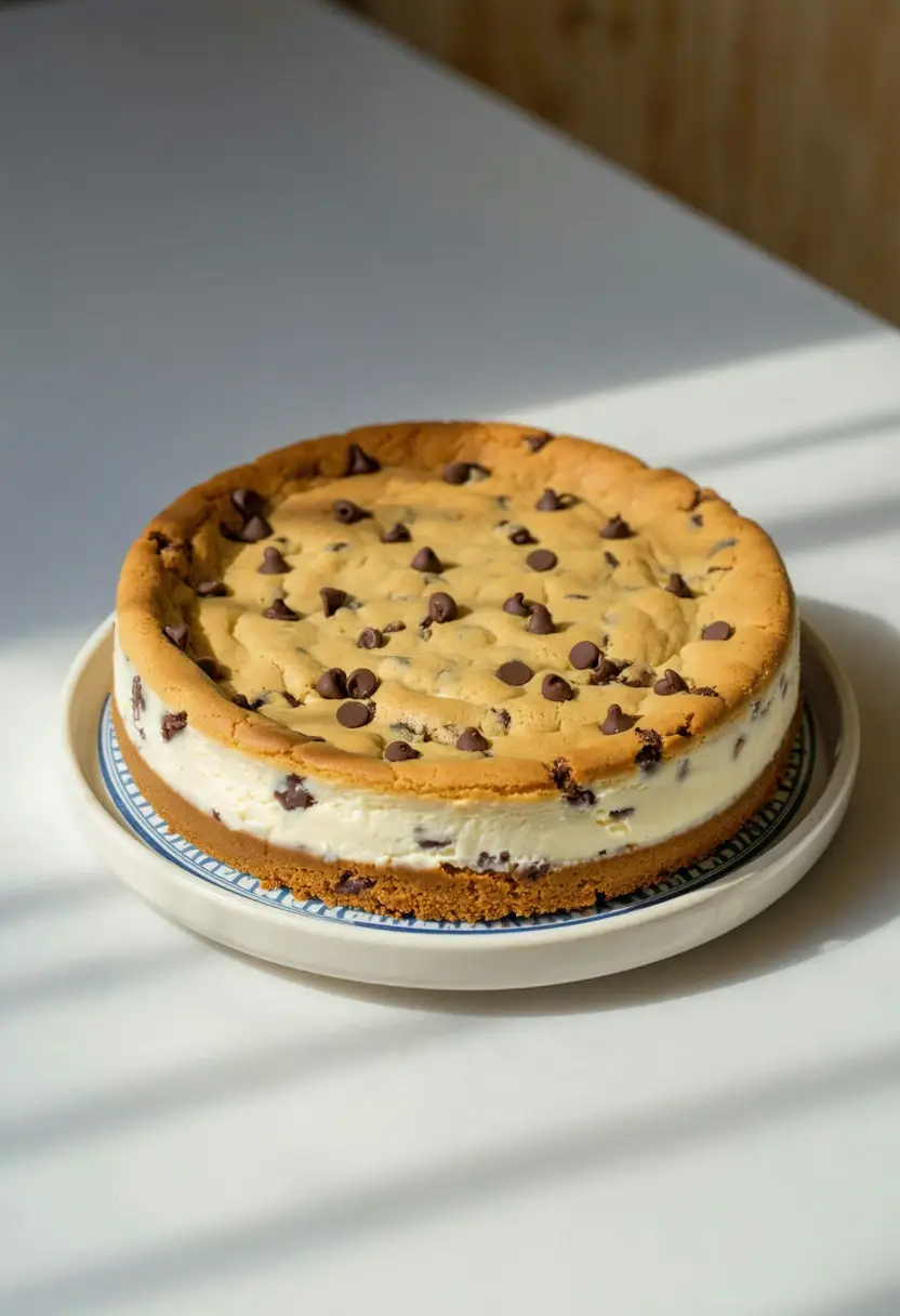 Recipe Image Chocolate Chip Cookie Cheesecake