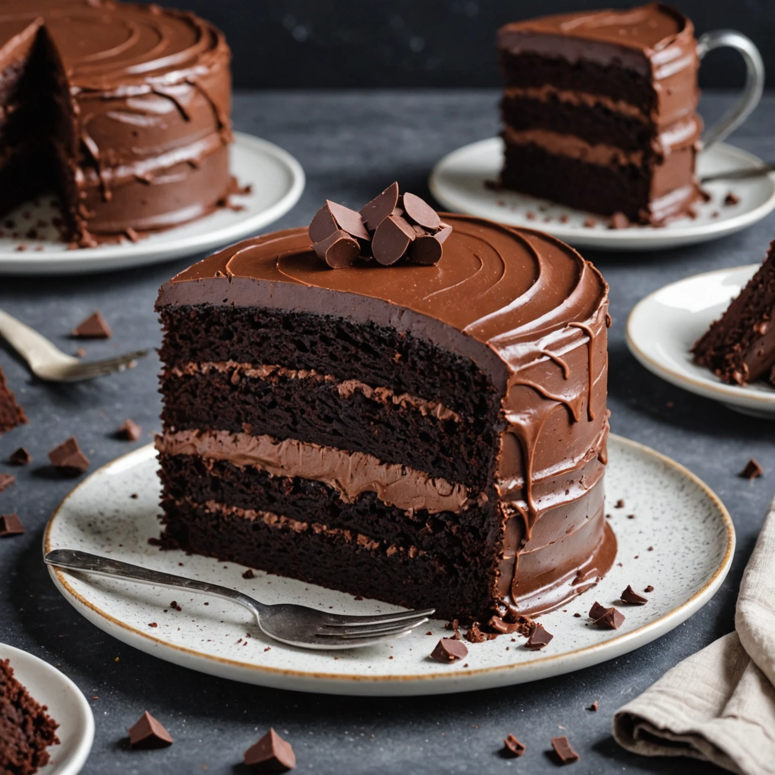 Recipe Image Chocolate Fudge Cake
