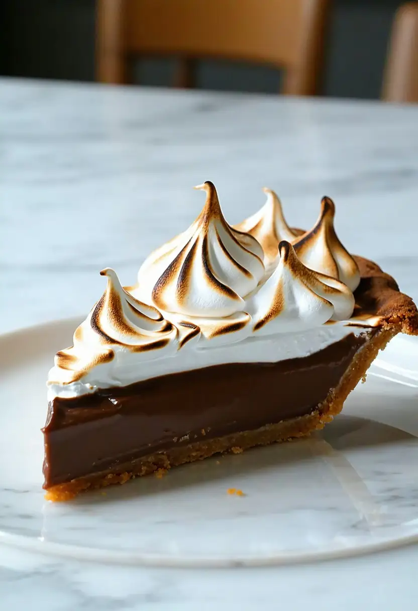 Recipe Image Chocolate Meringue Pie