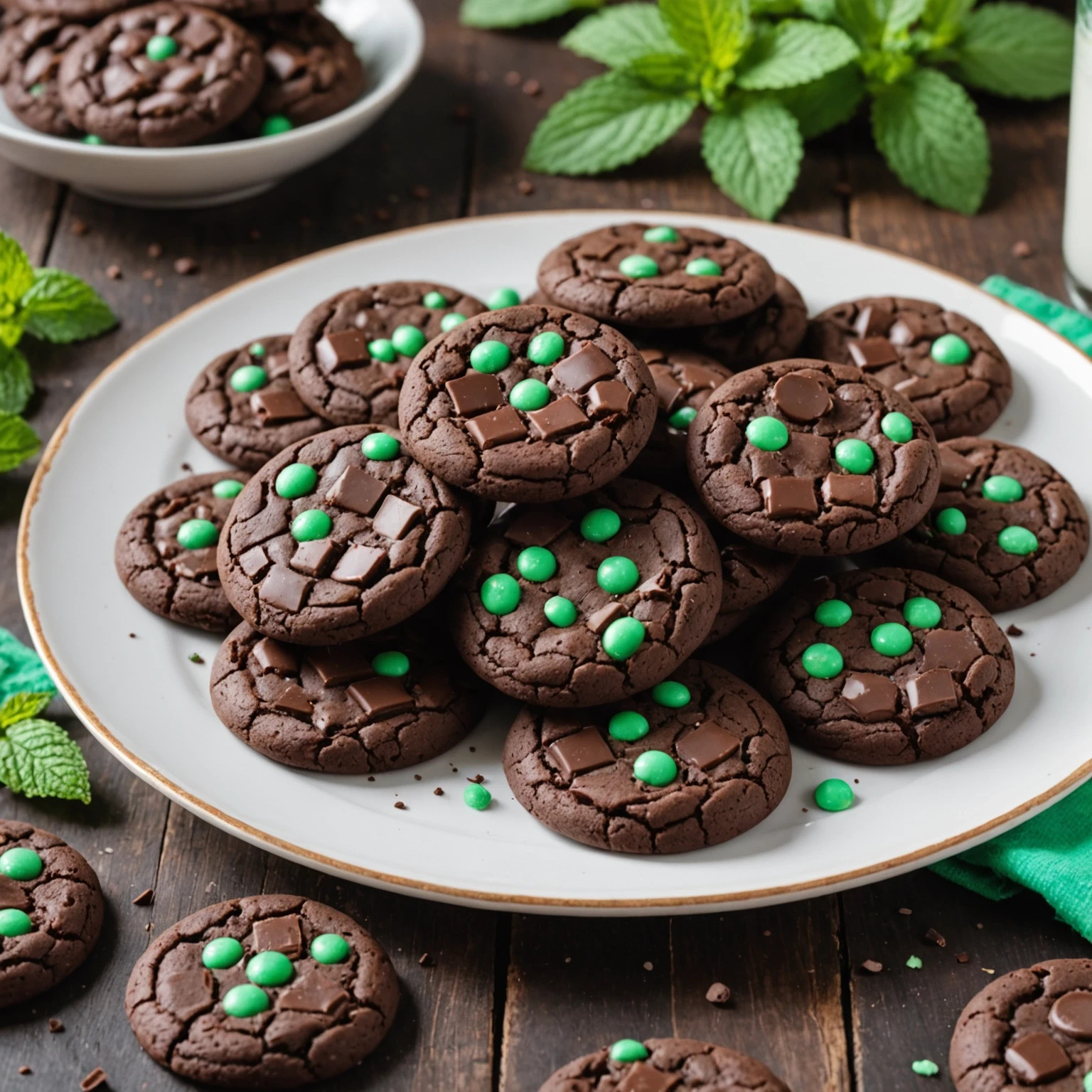Recipe Image Chocolate Mint Cookies