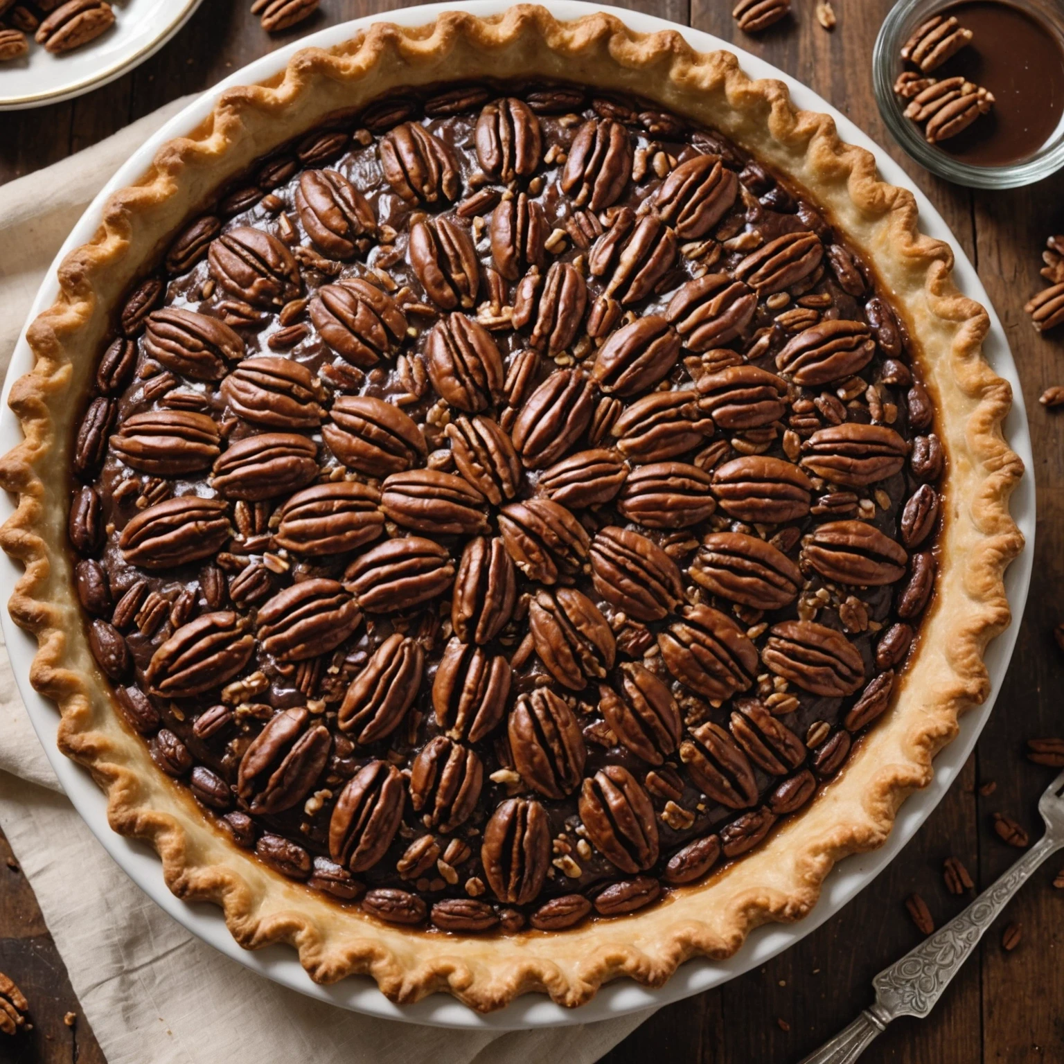 Recipe Image Chocolate Pecan Pie