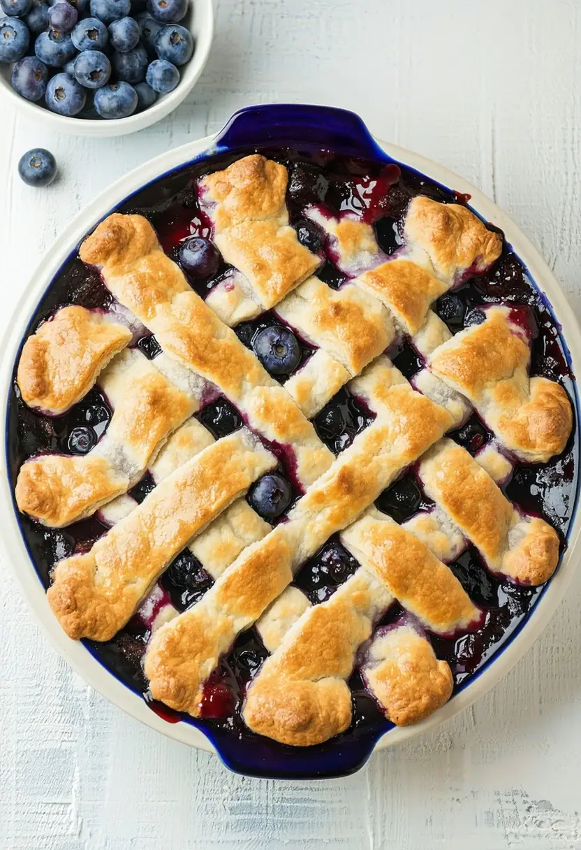 Recipe Image Classic Blueberry Cobbler