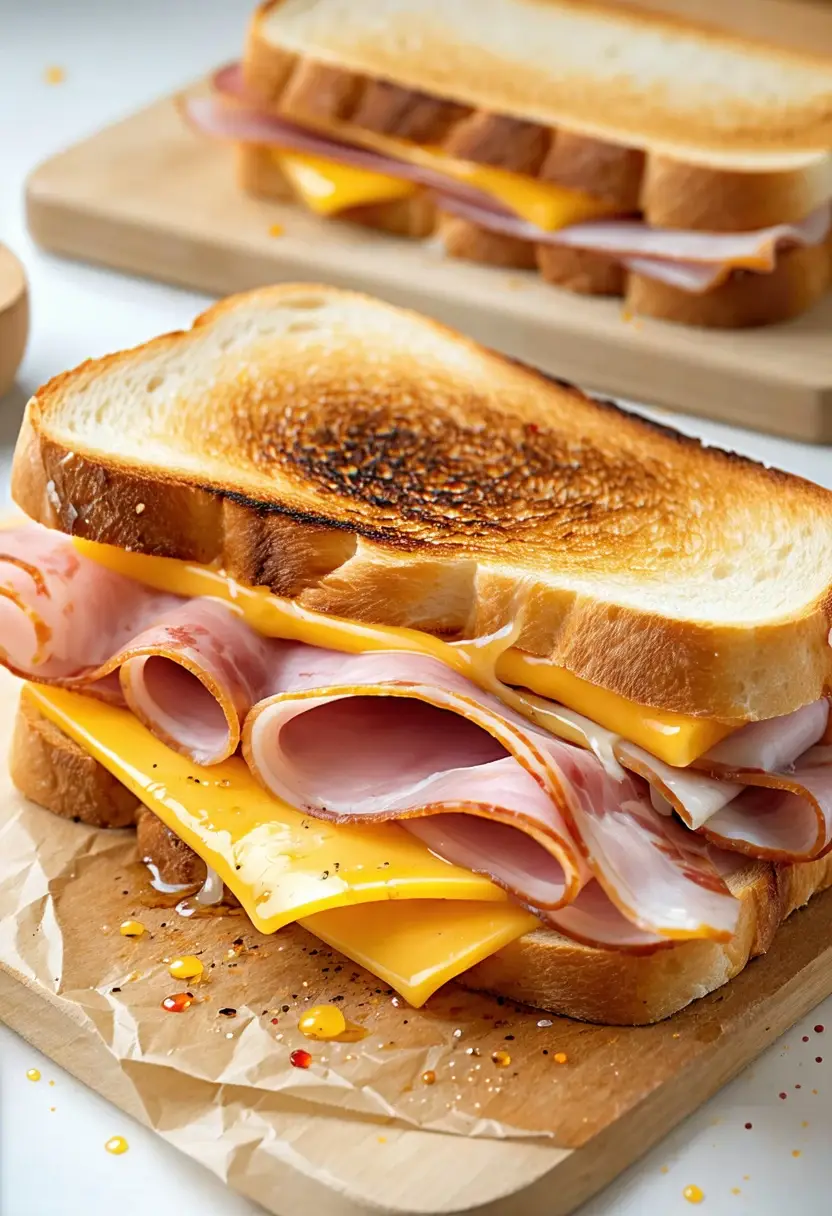Recipe Image Classic Ham and Cheese Sandwich