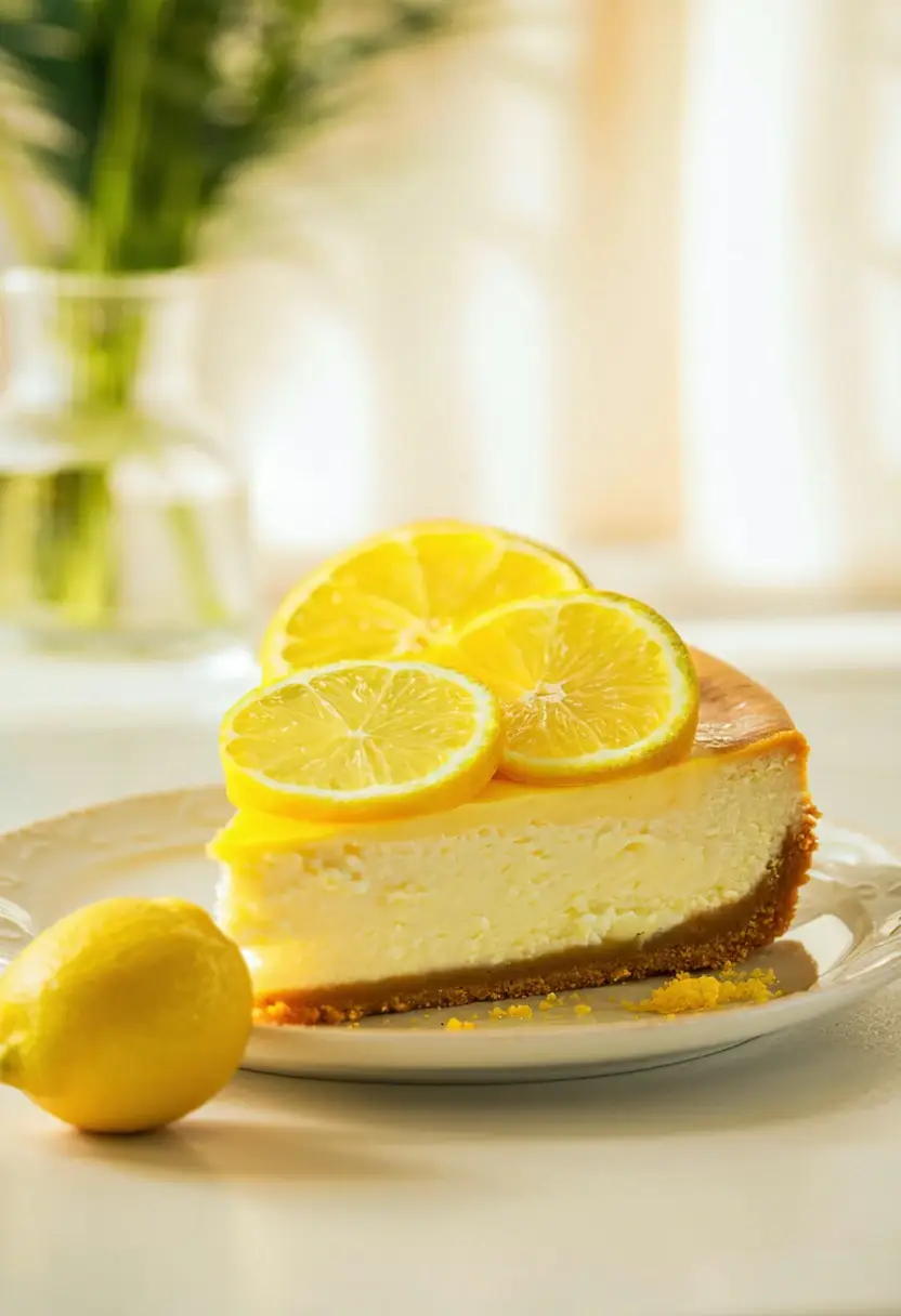 Recipe Image Classic Lemon Cheesecake