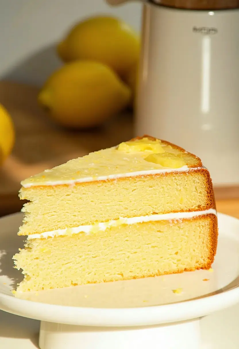 Recipe Image Classic Lemon Chiffon Cake