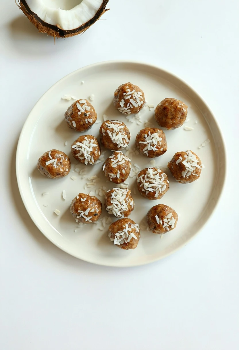 Recipe Image Coconut Date Raw Bites
