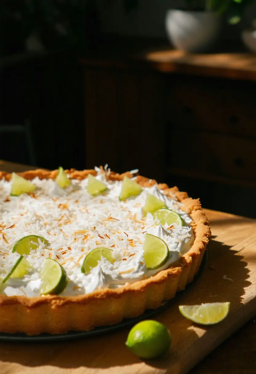 Recipe Image Coconut Lime Tart