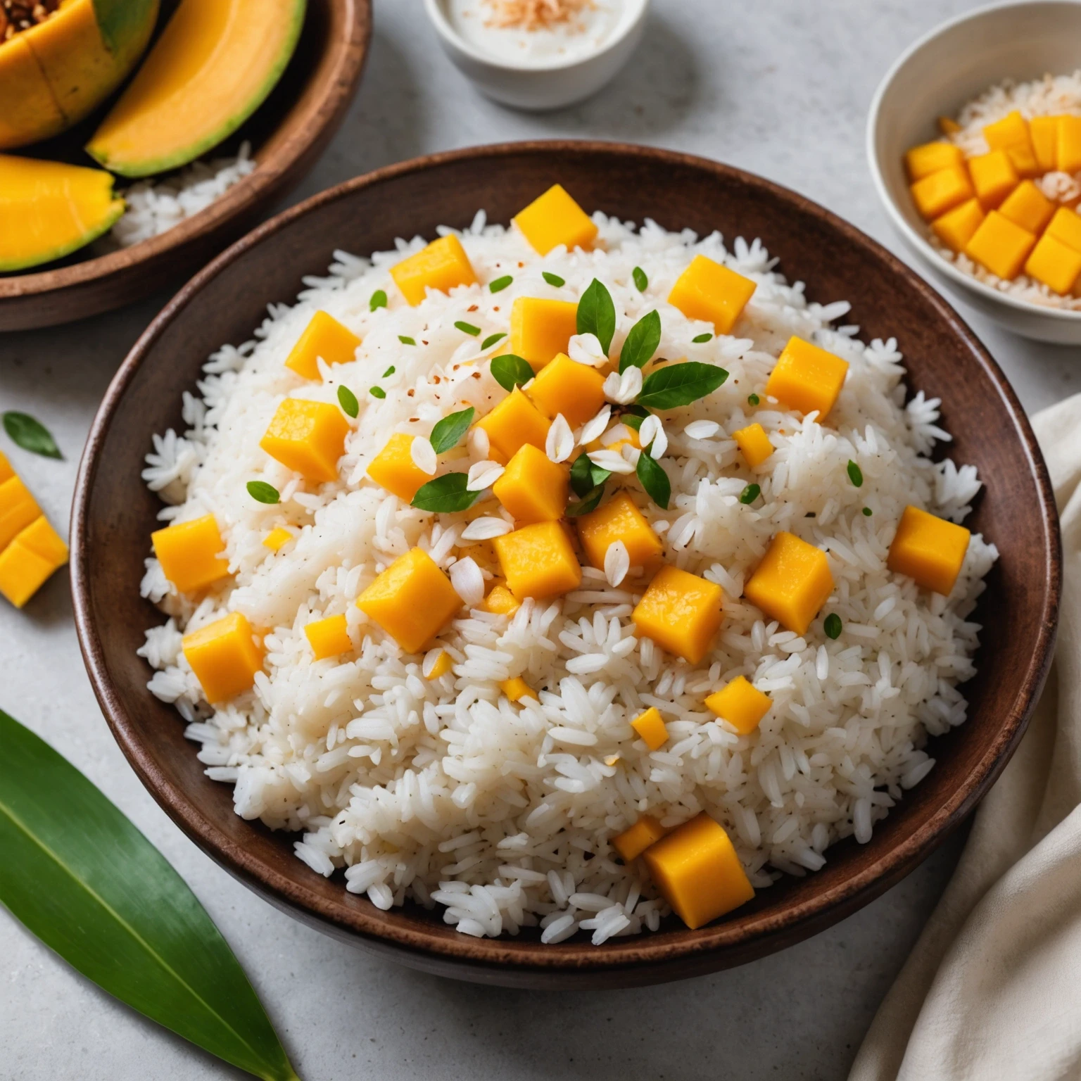 Recipe Image Coconut Rice with Mango