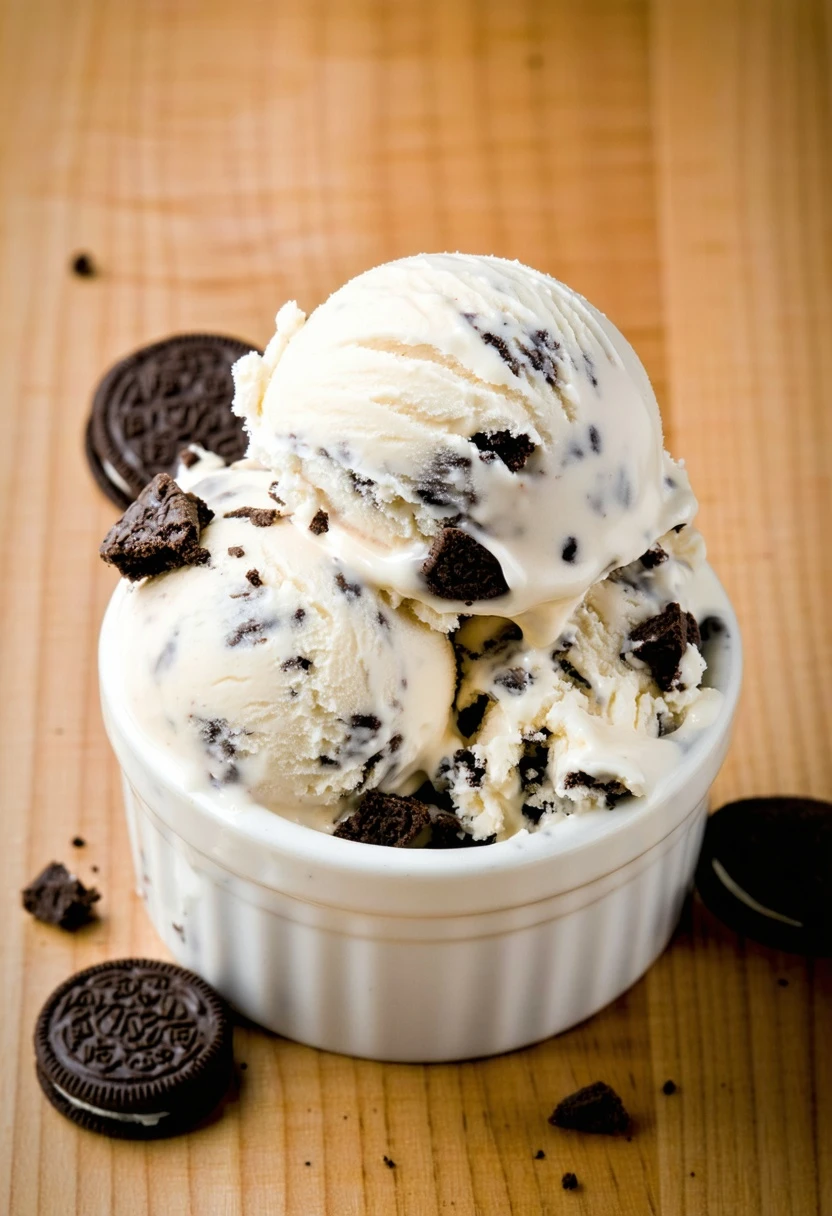 Recipe Image Cookies and Cream Ice Cream