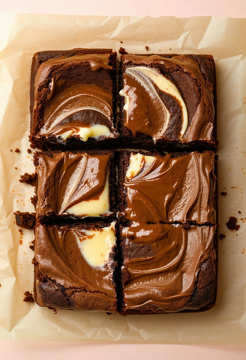 Cream Cheese Brownies Recipe | Give Me Cookie