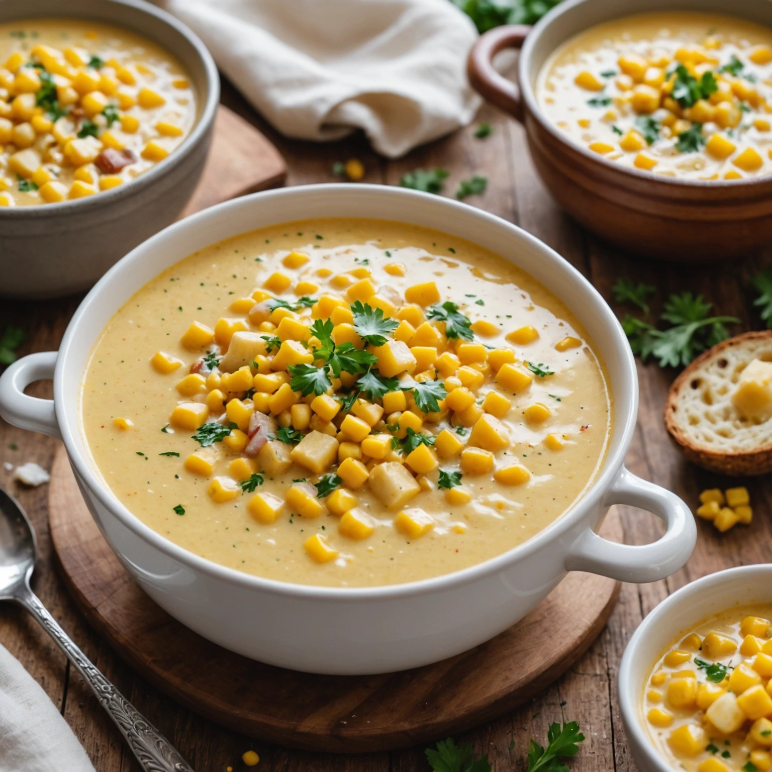 Recipe Image Creamy Corn Chowder