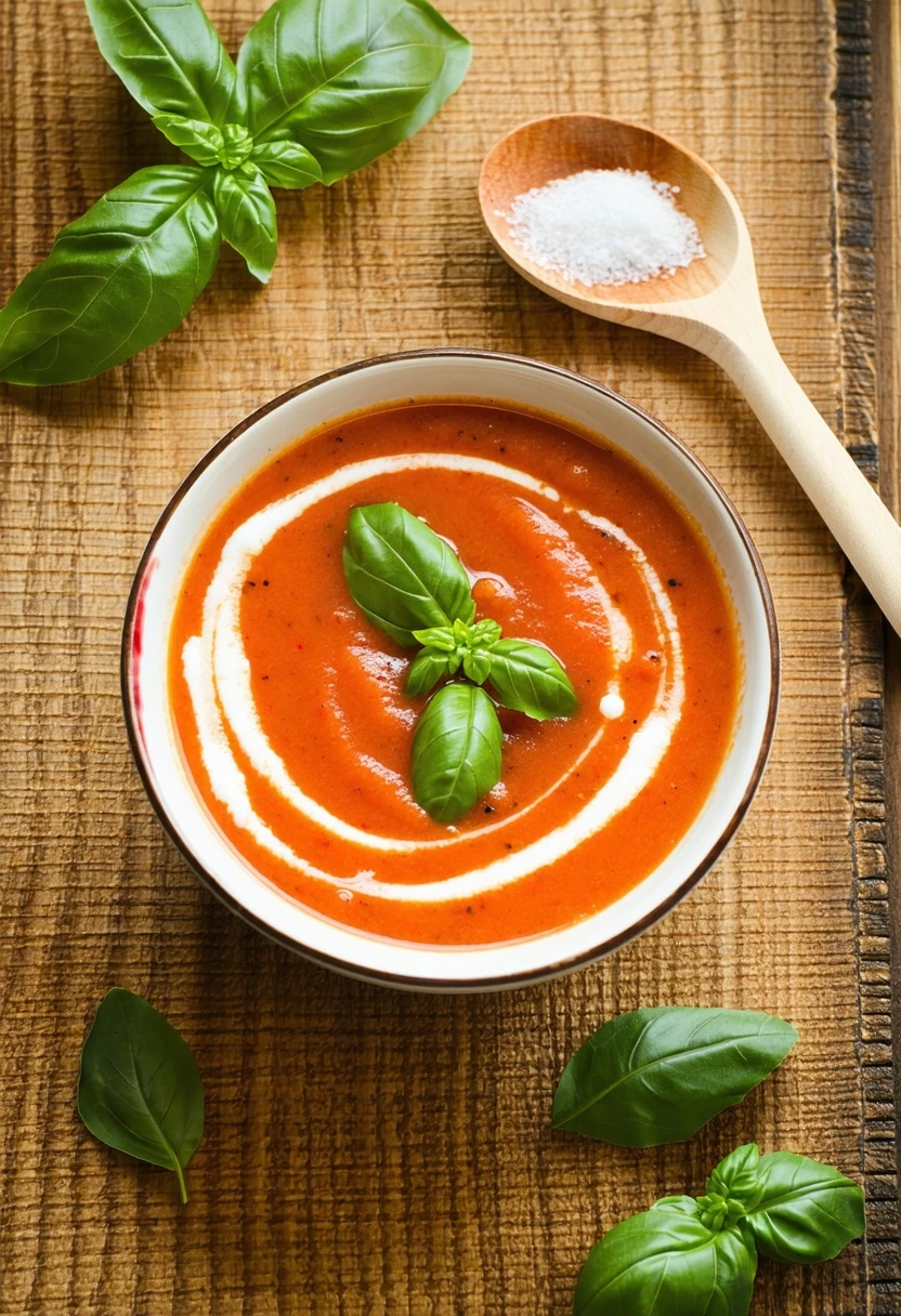 Recipe Image Creamy Tomato Basil Soup