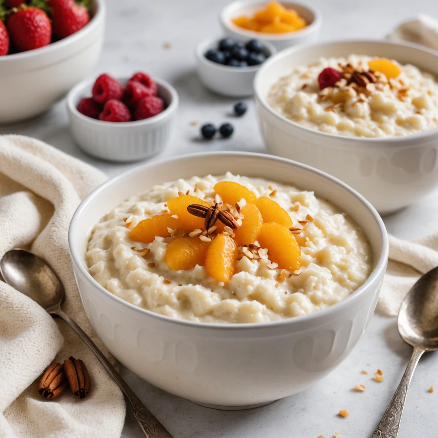 Recipe Image Creamy Vanilla Rice Pudding