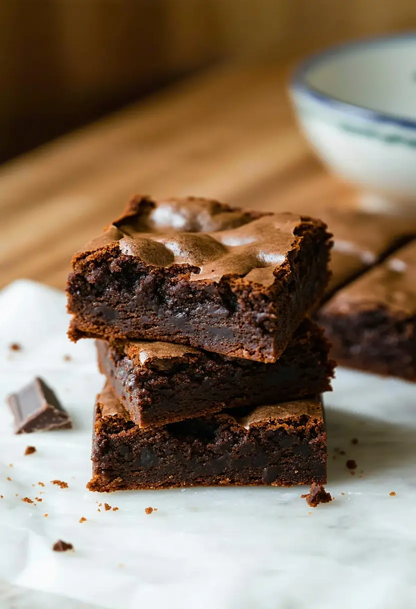Recipe Image Dark Chocolate Brownies