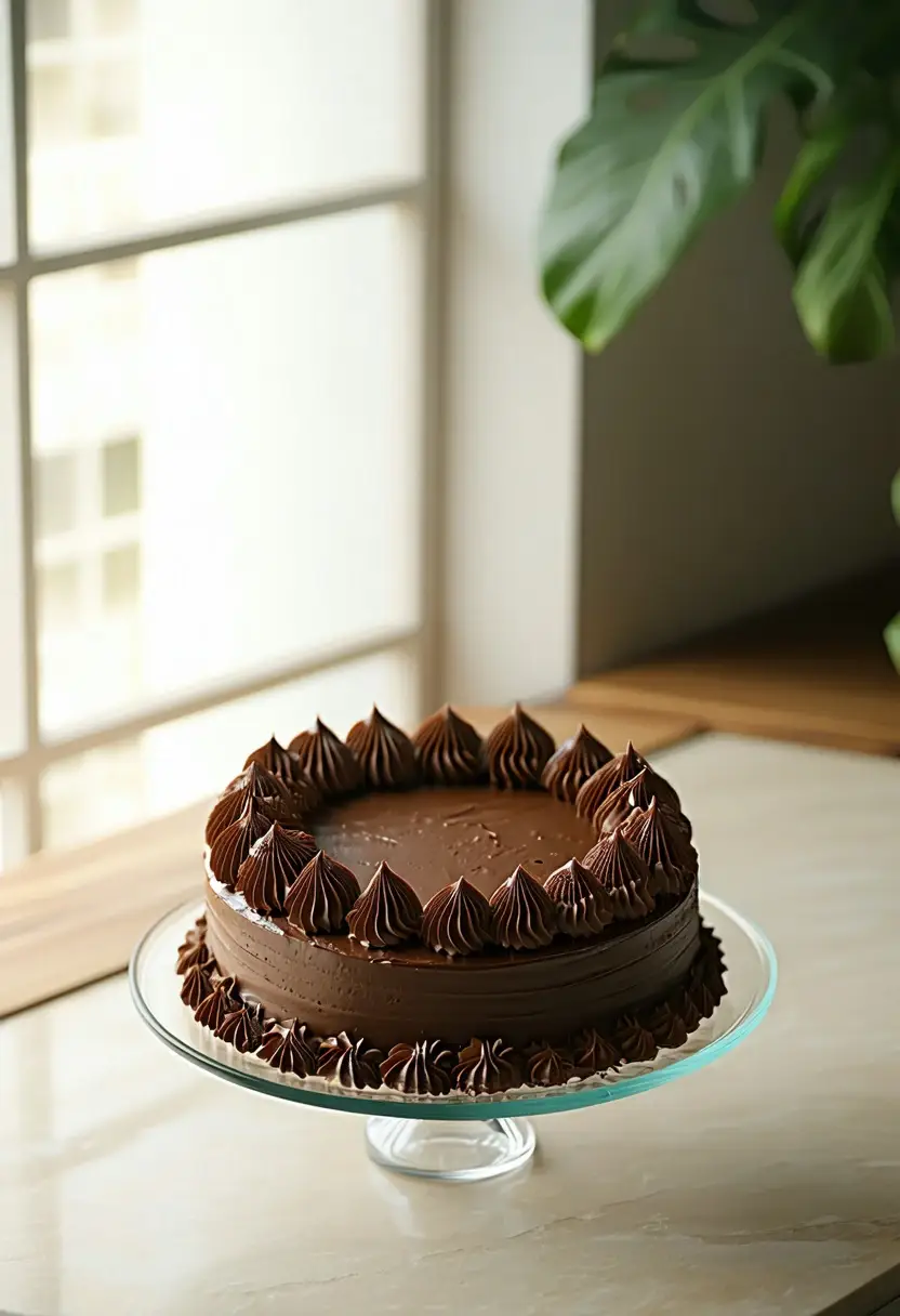 Recipe Image Decadent Vegan Chocolate Cake