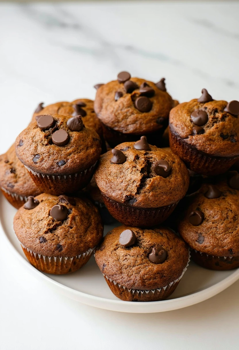 Recipe Image Double Chocolate Chip Muffins