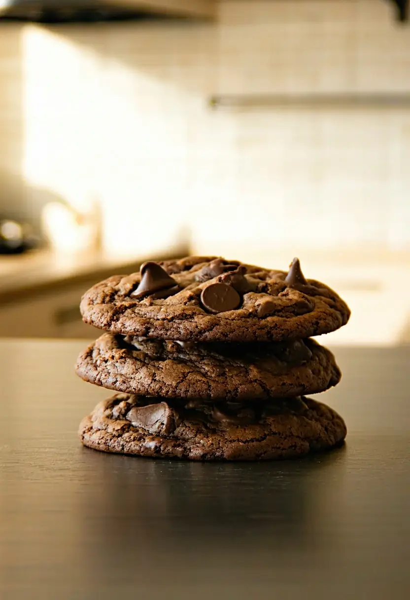 Double Chocolate Cookies Recipe | Give Me Cookie