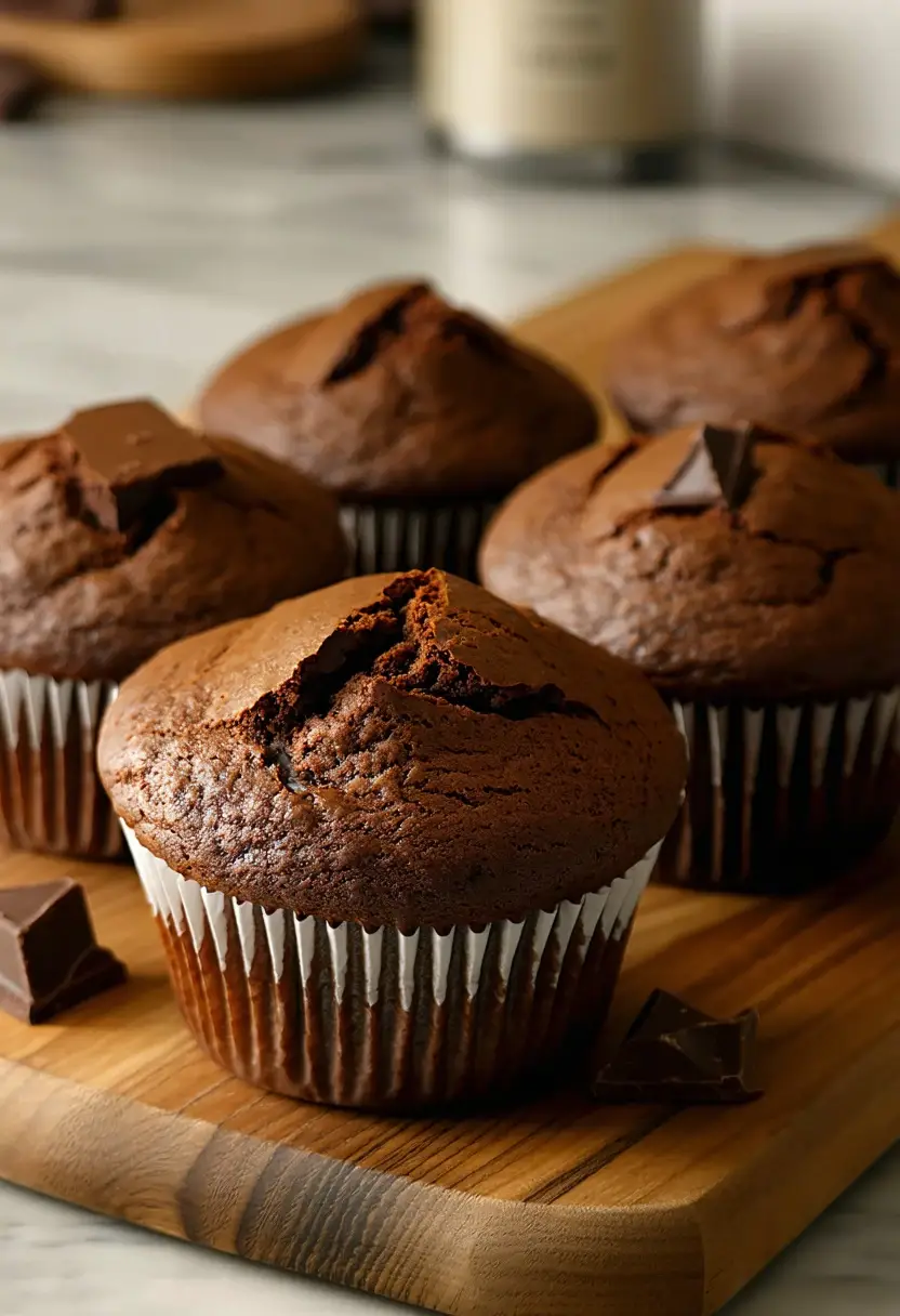 Recipe Image Double Chocolate Muffins