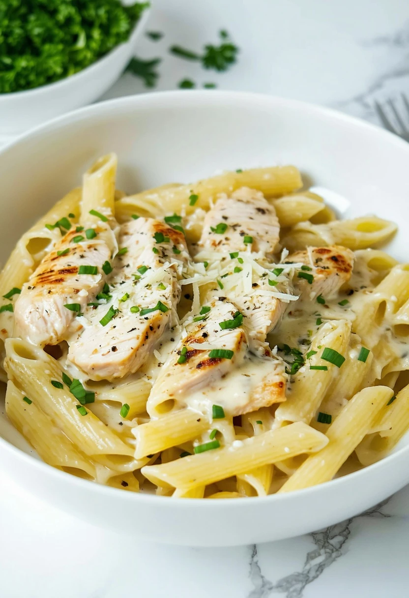 Recipe Image Easy One-Pan Chicken Alfredo