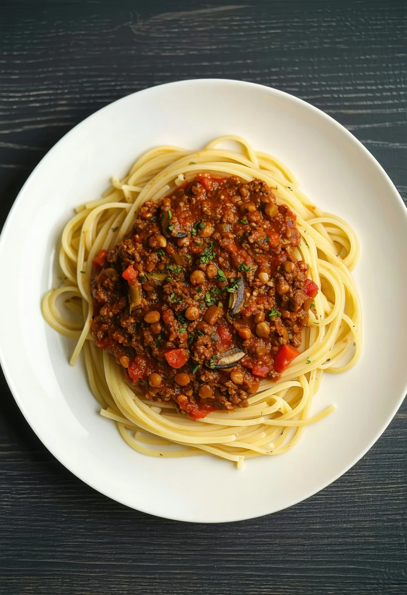 Recipe Image Easy Vegan Bolognese