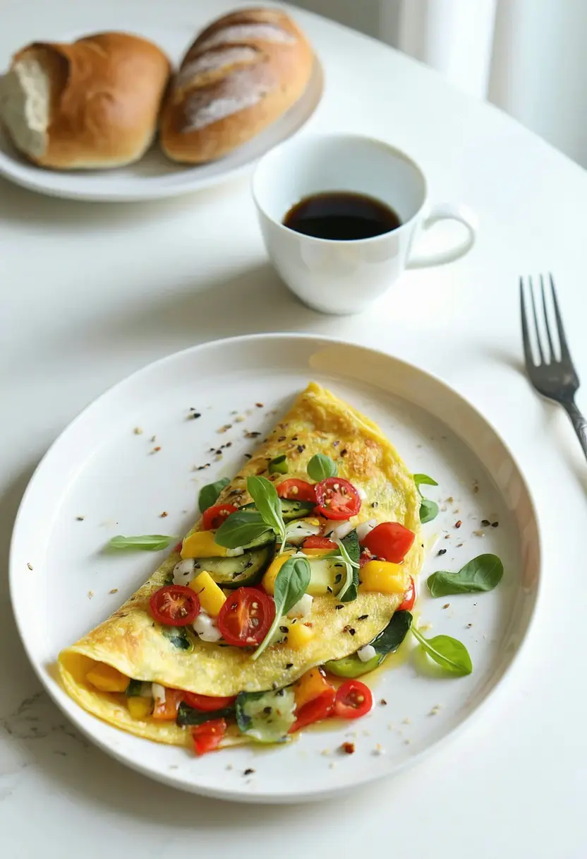Recipe Image Easy Veggie Omelette