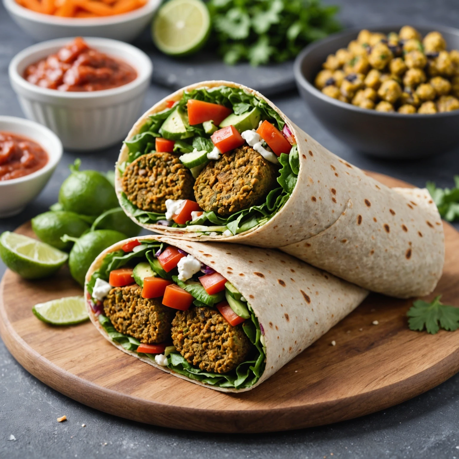 Recipe Image Falafel Wrap