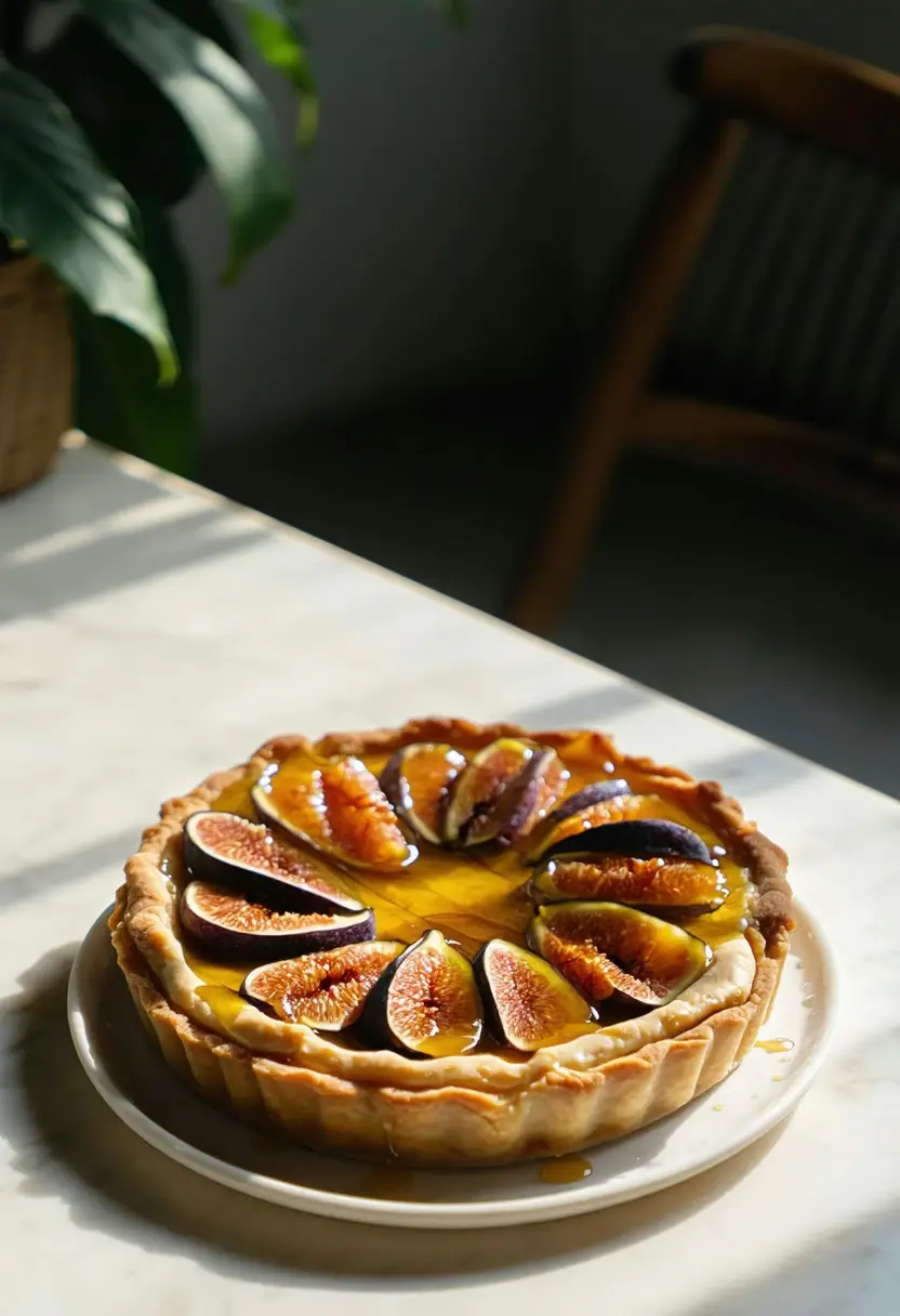 Recipe Image Fig and Honey Tart