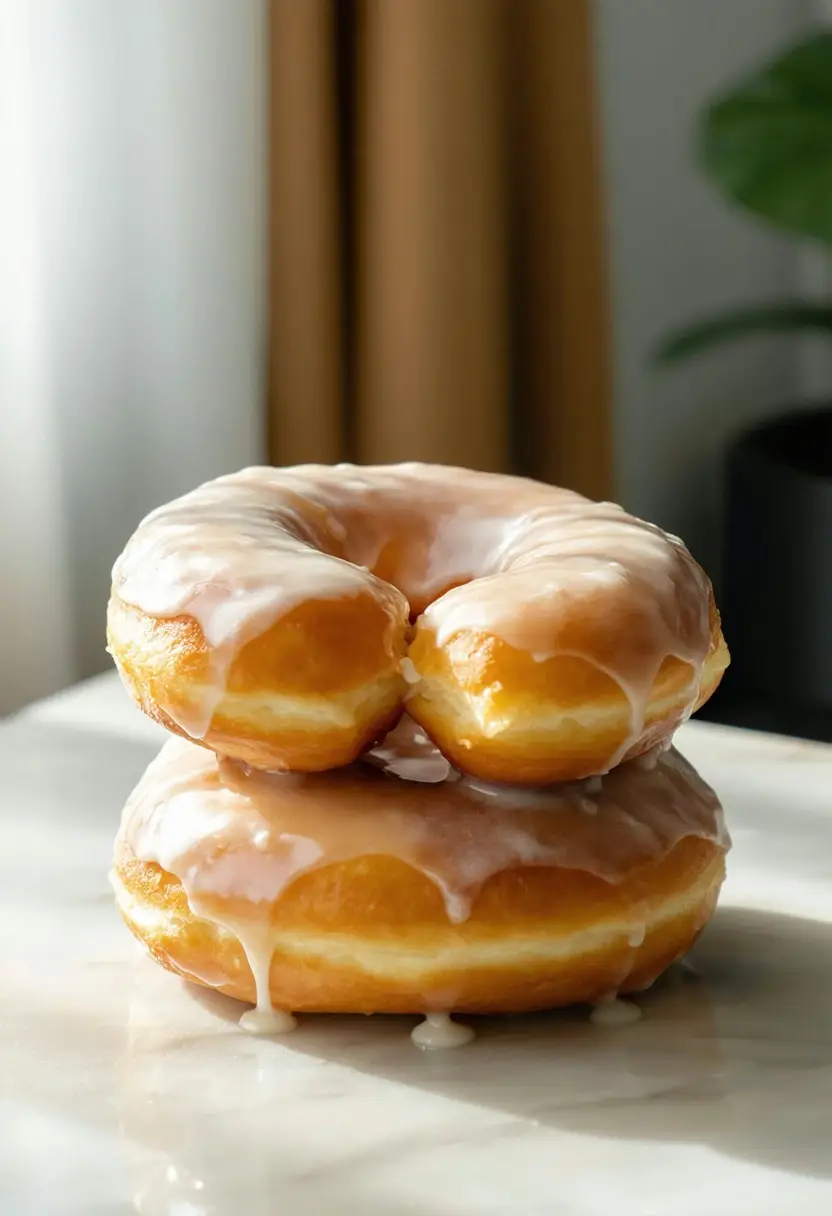 Recipe Image Fluffy Glazed Donuts