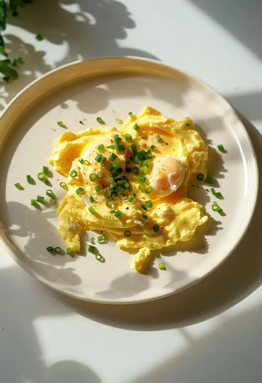 Fluffy Scrambled Eggs Recipe | Give Me Cookie