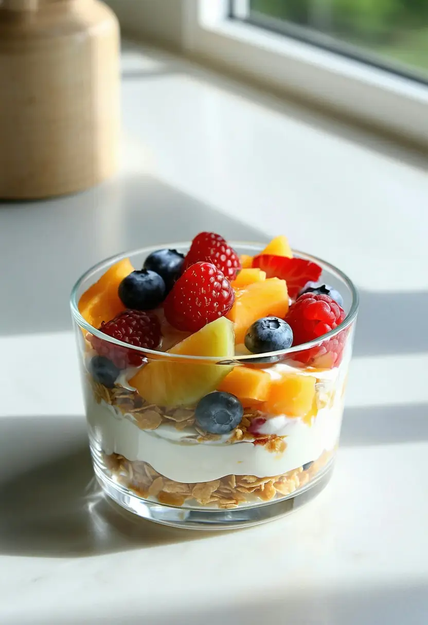Recipe Image Fresh Fruit and Yogurt Parfait