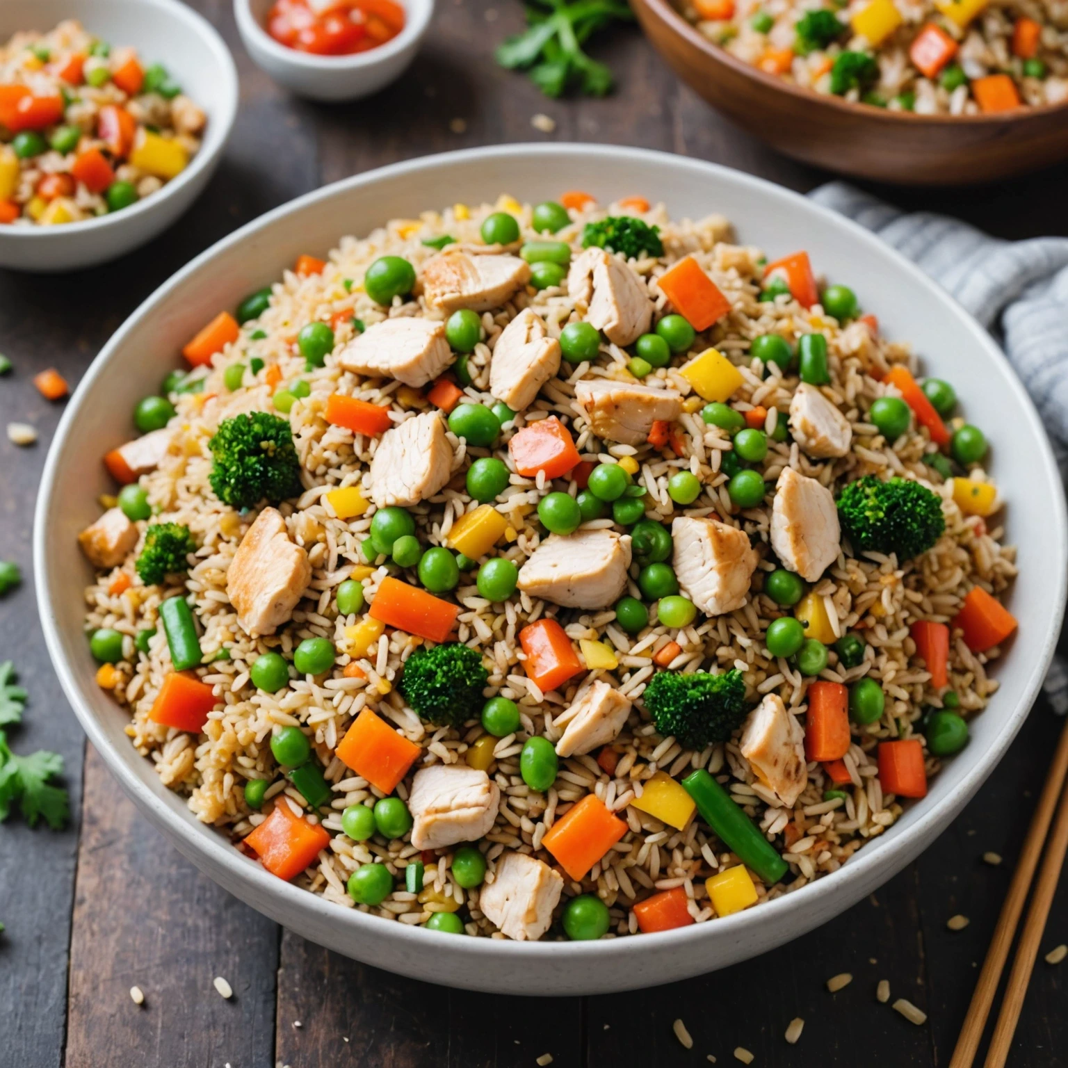 Recipe Image Fried Rice with Chicken