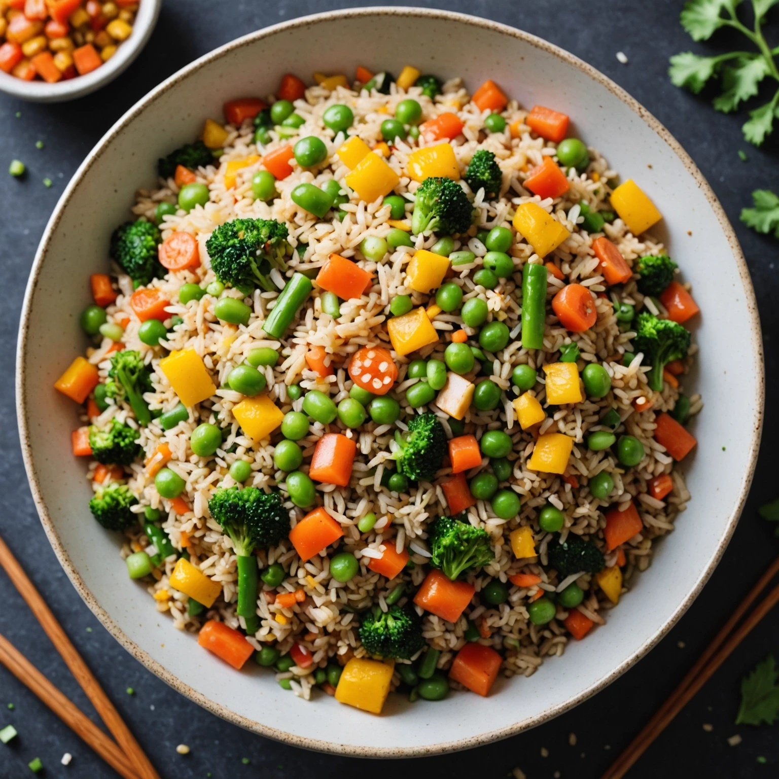 Recipe Image Fried Rice with Vegetables