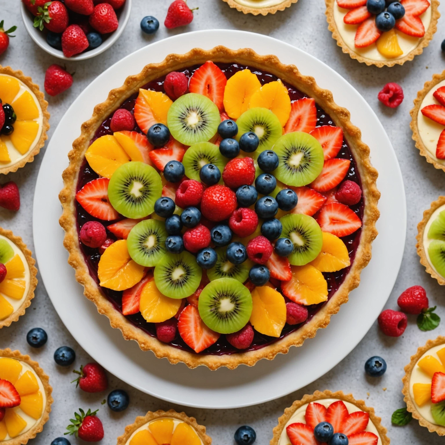 Fruit Tart Recipe | Give Me Cookie